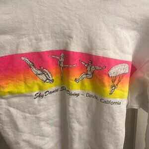 Vintage 1997 SkyDiving Sweatshirt – SkyDance Drop Zone Davis CA – XL